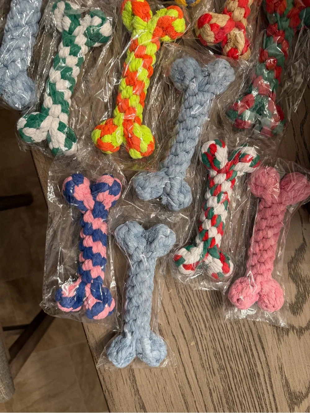 Woven Dog Bone Toy